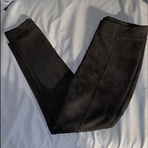 Suede Leggings
